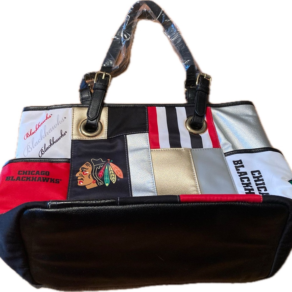 Chicago Blackhawks® Designer-Style Shoulder Tote
